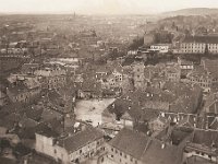 Dolac 1927. godine, pogled s Katedrale